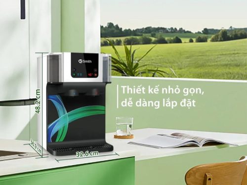 Kích thước máy lọc nước đặt bàn A. O. Smith ROSS™ ECO-AOC75PUR (NEW)