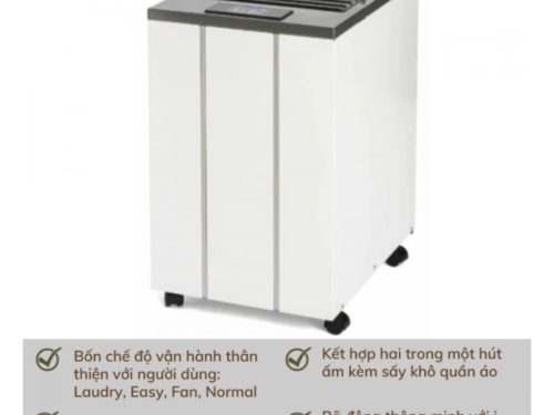 Máy hút ẩm kèm sấy quần áo Wood’s LD44