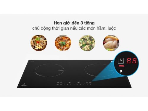 Tính năng bếp từ đôi Pramie PRTH-2201 lắp âm