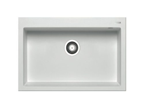 Chậu rửa chén đá 1 hố Elica Pyragranite Istros 1B Snow 070045511