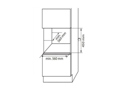 Thiết kế của tủ rượu âm tủ Elica VERITAS BI24 PRF0191773