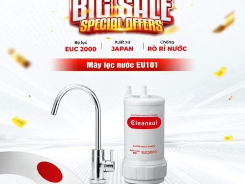 Thiết bị lọc nước dưới bồn rửa Cleansui EU101