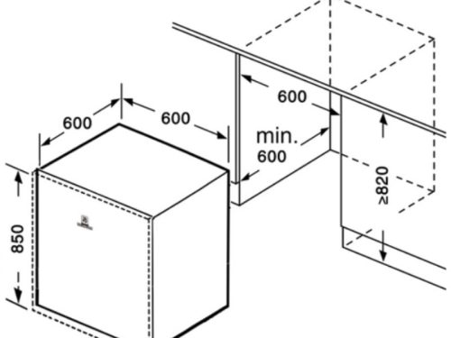 Kích thước máy rửa bát bán âm Richborn RDP6085FJB