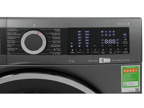 Bảng điều khiển máy giặt Bosch 10kg WGG254A0VN cửa trước