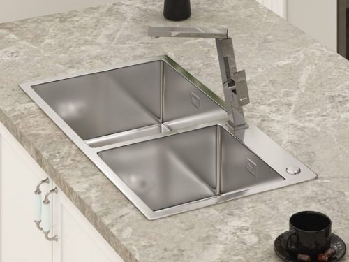 Hình ảnh thực tế vòi rửa bát nóng lạnh Konox KN1209