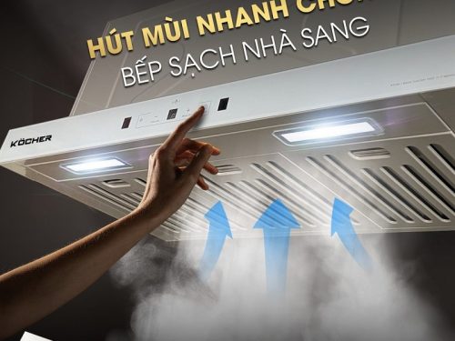 Hút mùi Köcher TURBO SERIES X - Máy hút mùi công suất lớn