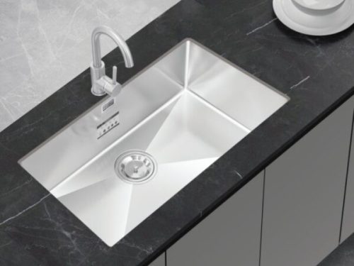 Chậu rửa bát inox 1 hố Eurogold EUC18050EA