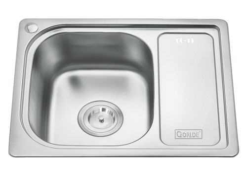 Chậu rửa bát inox 1 hố Gorlde GD-020