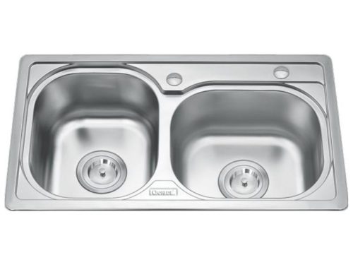Chậu rửa bát inox 2 hố Gorlde B-211