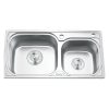 Giỏ hàng 2 Chậu rửa bát inox 2 hố Gorlde GD-5102