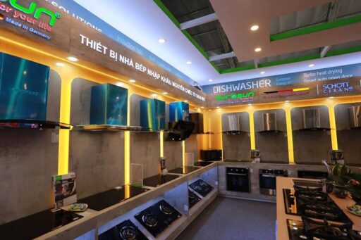 Cửa hàng máy rửa bát Eurosun chính hãng tại Bình Dương