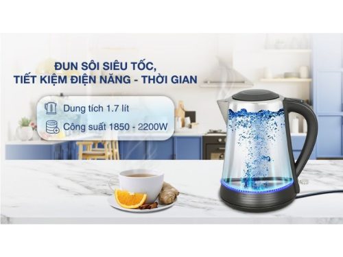 Hình ảnh thực tế bình đun siêu tốc Hafele 1.7 lít HS-K1703X 535.43.733