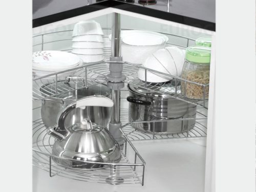 Mâm xoay góc tủ bếp Eurogold TR270A