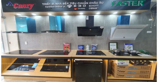 Top cửa hàng bếp từ Canzy tại Bình Dương