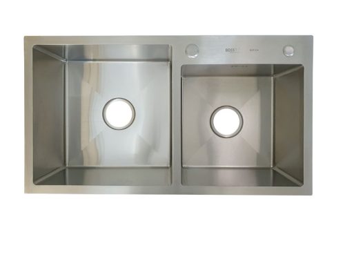 Chậu rửa bát inox 2 hố BossEU BS201.7843CL1