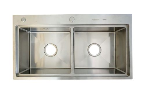 Chậu rửa bát inox 2 hố BossEU BS304.8245CK2