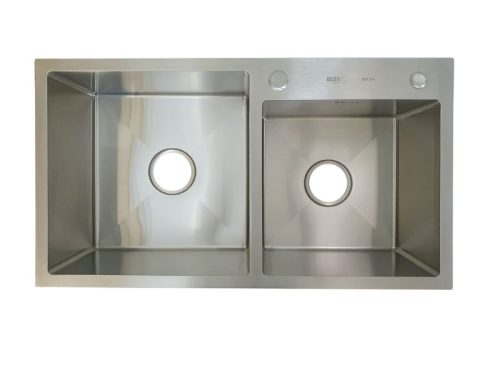 Chậu rửa bát inox 2 hố BossEU BS304.7843CS1