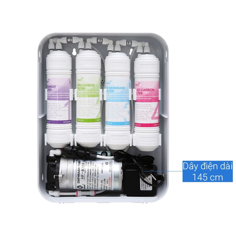 Bên trong máy lọc nước ion kiềm Ionpia ION 7200 Bên trong máy lọc nước ion kiềm Ionpia ION 7200