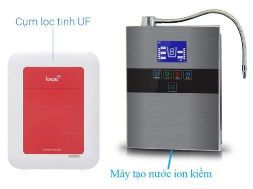 Máy lọc nước ion kiềm Ionpia ION 7600 2 Cấu tạo máy lọc nước ion kiềm Ionpia ION 7600
