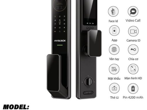 Khóa cửa điện tử Avolock AL-82FRVT-B