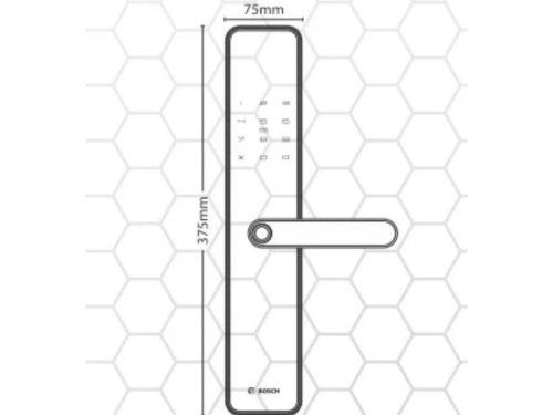 Khóa cửa vân tay Bosch ID40 EU Gold 1 kich thuoc khoa cua van tay bosch id40 eu gold