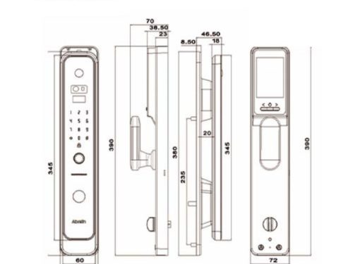 kich thuoc khoa thong minh avolock al 86frv g