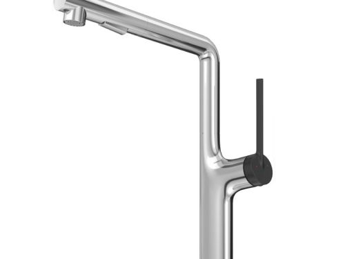 Vòi rửa bát nóng lạnh Kluger KLF0001C có dây rút