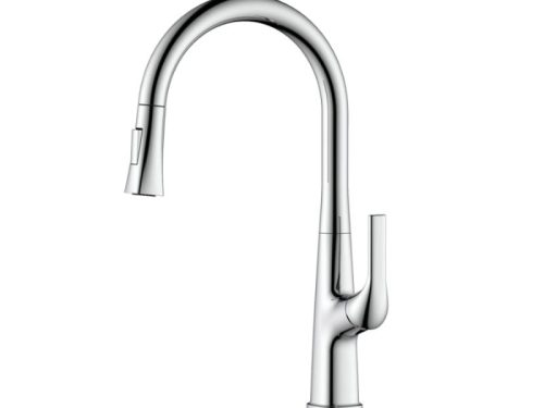 Vòi rửa bát nóng lạnh Kluger KLF0002C có dây rút