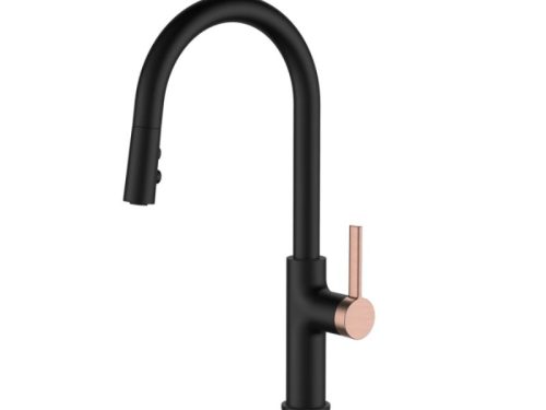 Vòi rửa bát nóng lạnh Kluger KLF0005B có dây rút