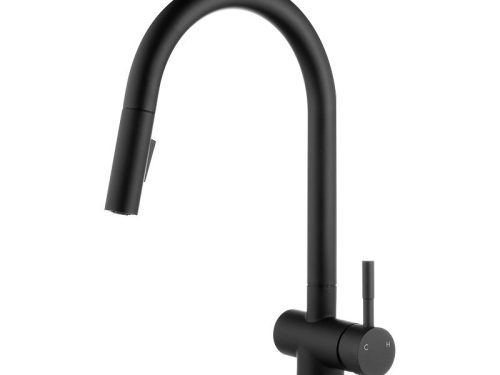 Vòi rửa bát nóng lạnh Kluger KLF0008B có dây rút