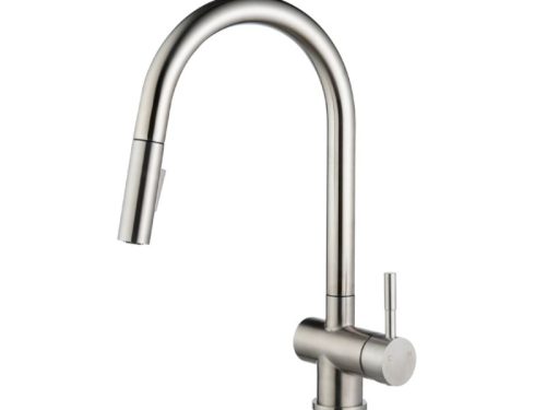 Vòi rửa bát nóng lạnh Kluger KLF0008S có dây rút