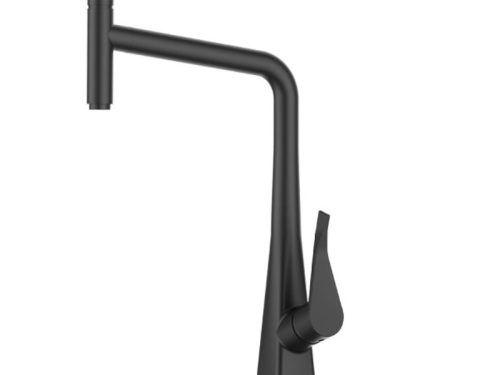 Vòi rửa bát nóng lạnh Kluger KLF0016B có dây rút