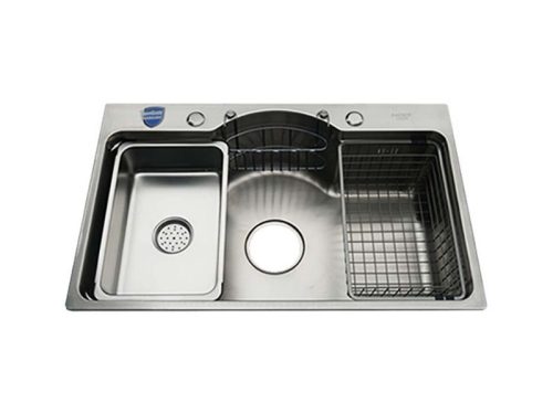 Chậu rửa bát inox 1 hố Faster FS 7848HMS