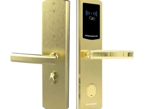 Khóa điện tử Hyundai HY-HL04 Gold