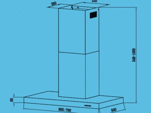kich thuoc may hut mui ap tuong tomate tom 3020‐70