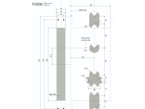 Khóa thông minh Faster FS006BG 3 kich thuoc khoa thong minh faster fs006bg