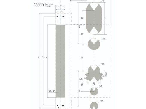kich thuoc khoa thong minh faster fs800app bl