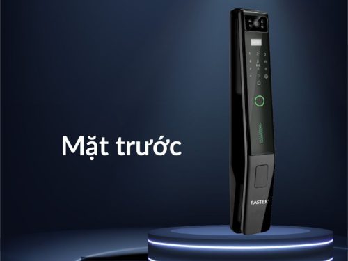 Khóa thông minh Faster FS006BG 1 mat truoc khoa thong minh faster fs006bg