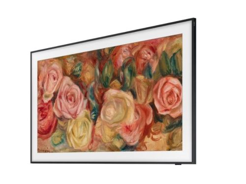 anh smart tivi khung tranh the frame qled samsung 4k 55 inch qa55ls03dakxxv