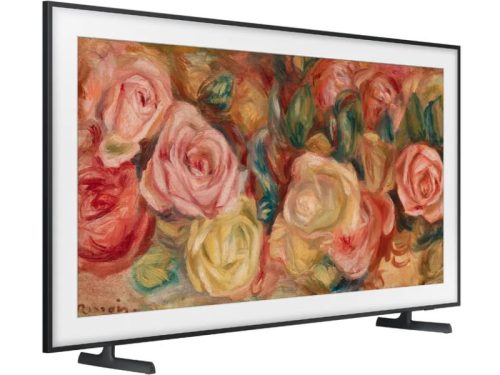 anh smart tivi khung tranh the frame qled samsung 4k 75 inch qa75ls03d