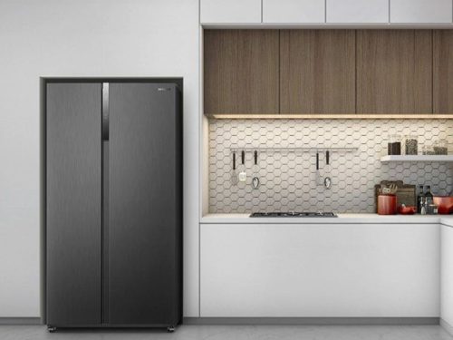 Tủ lạnh 2 cánh side by side 525 lít Hitachi HRSN9552DDXVN 1 anh thuc te tu lanh 2 canh side by side 525 lit hitachi hrsn9552ddxvn