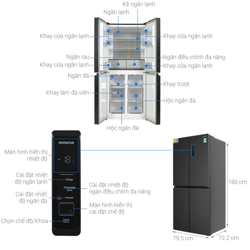 chi-tiet-tu-lanh-4-canh-side-by-side-466-lit-hitachi-hr4n7522dsdxvn.jpg chi tiet tu lanh 4 canh side by side 466 lit hitachi