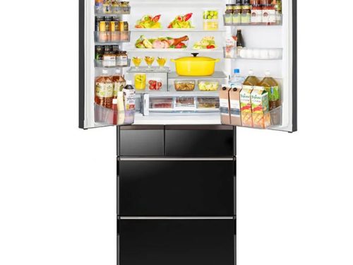 hinh anh tu lanh 6 canh multi door inverter 615 lit hitachi r wx620kv xk