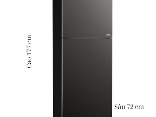 kich thuoc tu lanh 2 canh inverter 390 lit hitachi r fvy510pgv0 gmg