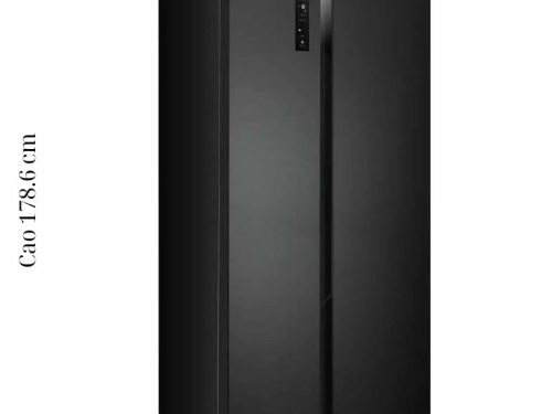 Tủ Lạnh 2 cánh side by side Inverter 519 Lít Hisense HS56WF 2 kich thuoc tu lanh 2 canh side by side inverter 519 lit hisense hs56wf