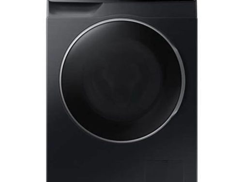 may giat samsung ai ecobubble inverter 12 kg ww12cgp44dsbsv cua truoc