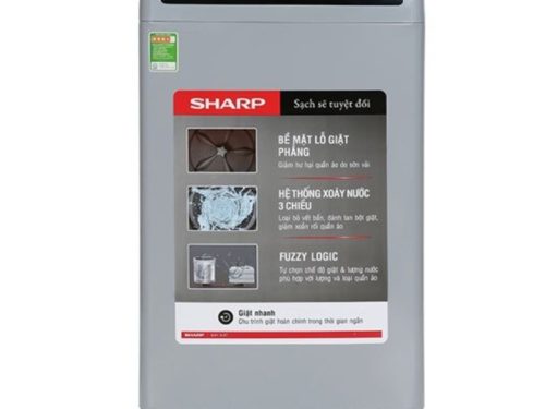 Máy giặt Sharp 7.5kg ES-Y75HV-S cửa trên
