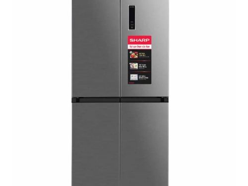 Tủ Lạnh 4 cánh Multi doors Inverter 362 Lít Sharp SJ-FX420V-SL