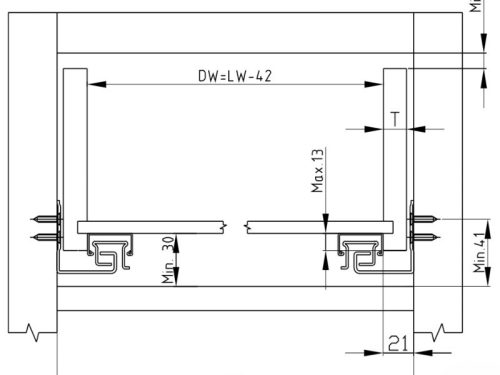 kich thuoc ray am giam chan nhan mo epc evo 500mm hafele 433.32.155