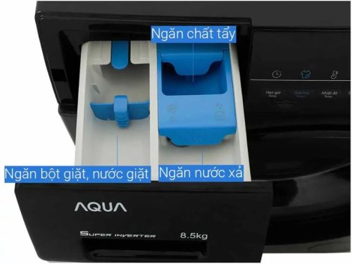 anh may giat aqua inverter 8 5 kg aqd a852j bk cua truoc